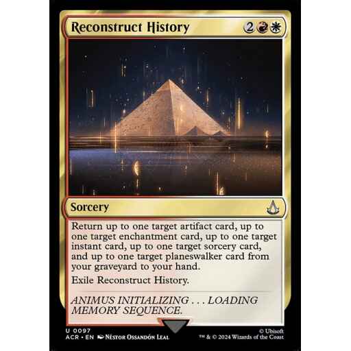 Assassin's Creed - 97 - Reconstruct History - Uncommon - WR - Non-foil