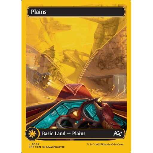 Aetherdrift - 507 - Plains - Common - C - Foil