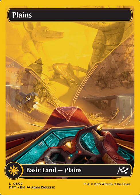 Aetherdrift - 507 - Plains - Common - C - Foil