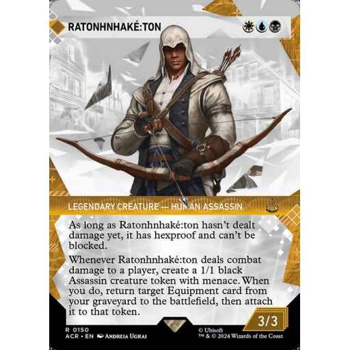 Assassin's Creed - 150 - Ratonhnhaké꞉ton - Rare - Multi - Non-foil