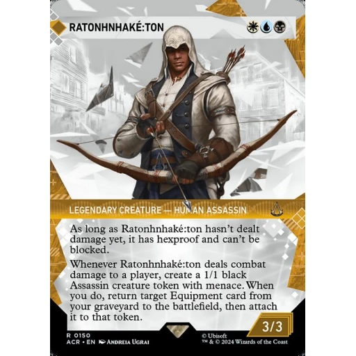 Assassin's Creed - 150 - Ratonhnhaké꞉ton - Rare - Multi - Non-foil