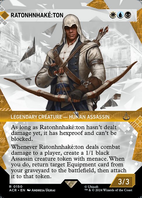 Assassin's Creed - 150 - Ratonhnhaké꞉ton - Rare - Multi - Non-foil