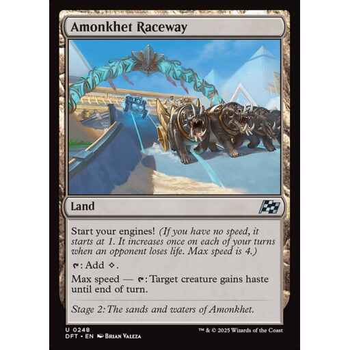 Aetherdrift - 248 - Amonkhet Raceway - Uncommon - C - Non-foil