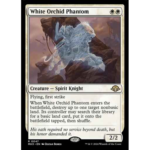 Modern Horizons 3 - 47 - White Orchid Phantom - Rare - W - Non-foil