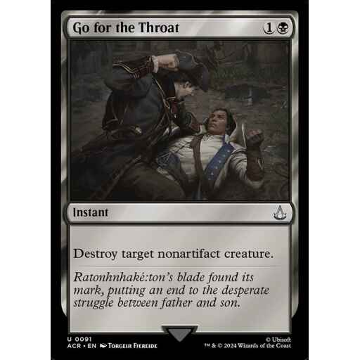 Assassin's Creed - 91 - Go for the Throat - Uncommon - B - Non-foil