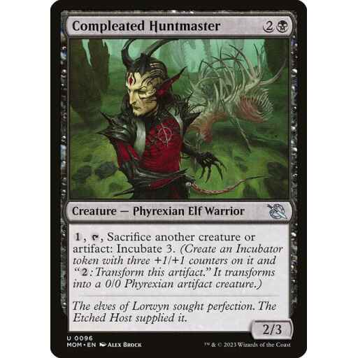 March of the Machine - 96 - Compleated Huntmaster - Uncommon - B - Non-foil