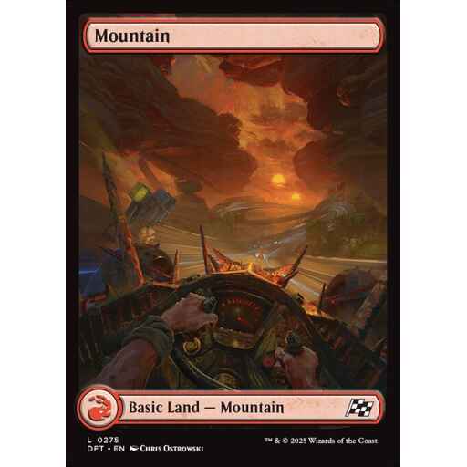 Aetherdrift - 275 - Mountain - Common - C - Non-foil