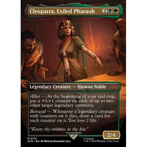 Assassin's Creed - 119 - Cleopatra, Exiled Pharaoh - Mythic - BG - Foil