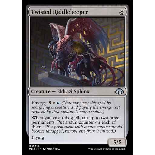 Modern Horizons 3 - 14 - Twisted Riddlekeeper - Uncommon - C - Non-foil