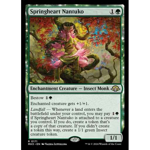 Modern Horizons 3 - 171 - Springheart Nantuko - Rare - G - Non-foil