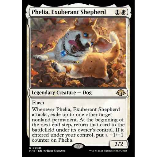 Modern Horizons 3 - 40 - Phelia, Exuberant Shepherd - Rare - W - Non-foil