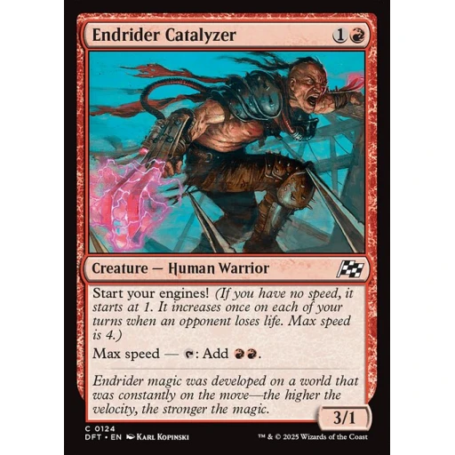 Aetherdrift - 124 - Endrider Catalyzer - Common - R - Foil