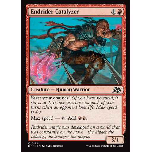 Aetherdrift - 124 - Endrider Catalyzer - Common - R - Non-foil