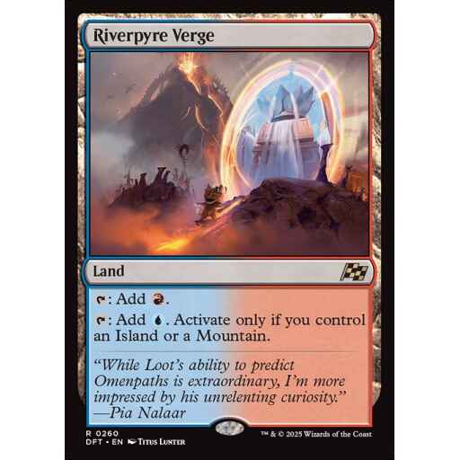 Aetherdrift - 260 - Riverpyre Verge - Rare - C - Non-foil