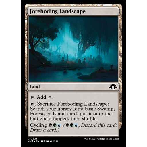 Modern Horizons 3 - 221 - Foreboding Landscape - Common - C - Non-foil