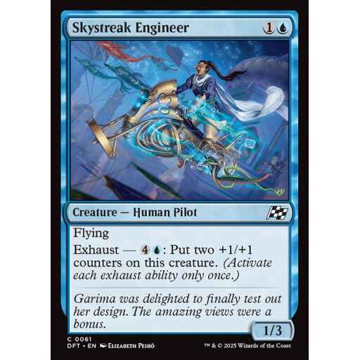 Aetherdrift - 61 - Skystreak Engineer - Common - U - Non-foil