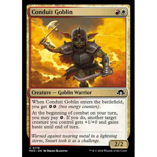 Modern Horizons 3 - 179 - Conduit Goblin - Common - WR - Non-foil
