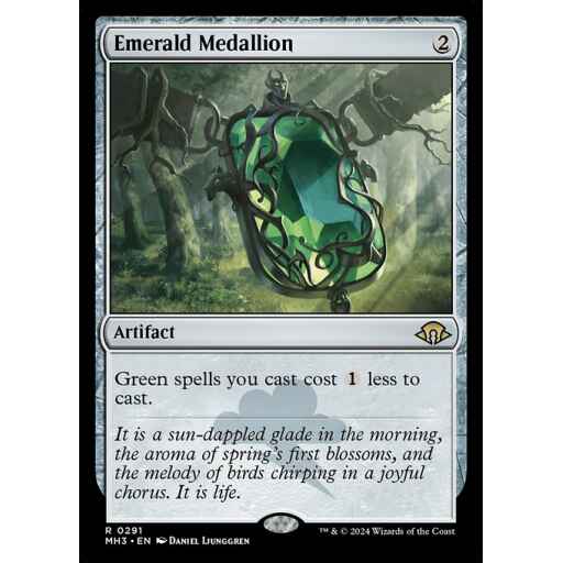 Modern Horizons 3 - 291 - Emerald Medallion - Rare - C - Non-foil
