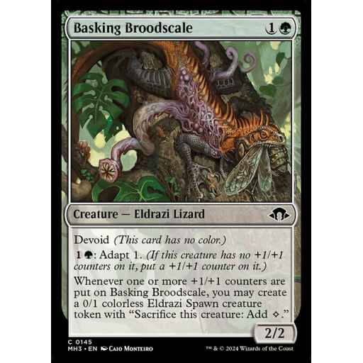 Modern Horizons 3 - 145 - Basking Broodscale - Common - C - Non-foil