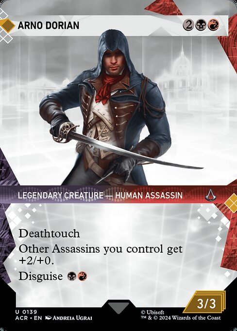 Assassin's Creed - 139 - Arno Dorian - Uncommon - BR - Non-foil