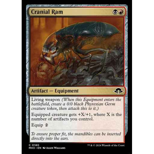Modern Horizons 3 - 180 - Cranial Ram - Common - BR - Non-foil