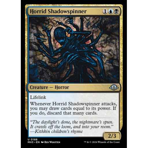 Modern Horizons 3 - 188 - Horrid Shadowspinner - Uncommon - UB - Non-foil