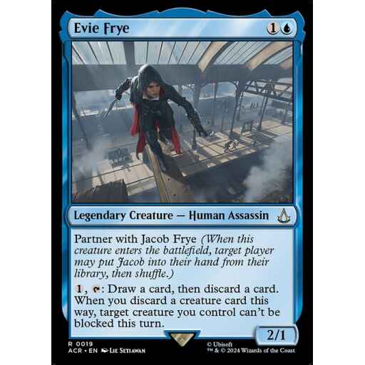 Assassin's Creed - 19 - Evie Frye - Rare - U - Foil