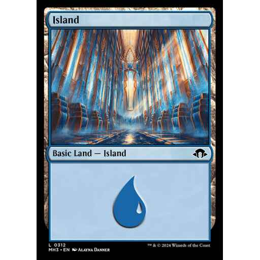 Modern Horizons 3 - 312 - Island - Common - C - Foil