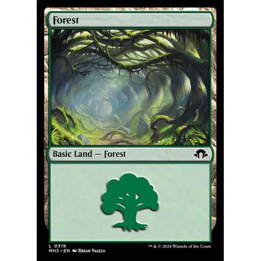 Modern Horizons 3 - 319 - Forest - Common - C - Foil