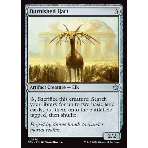 Foundations - 250 - Burnished Hart - Uncommon - C - Foil