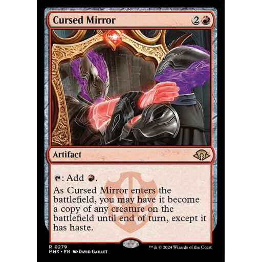 Modern Horizons 3 - 279 - Cursed Mirror - Rare - R - Non-foil