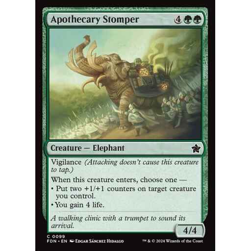 Foundations - 99 - Apothecary Stomper - Common - G - Non-foil