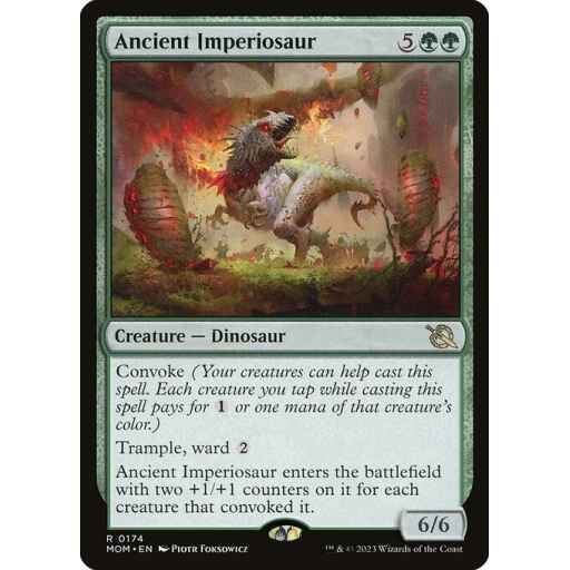 March of the Machine - 174 - Ancient Imperiosaur - Rare - G - Non-foil