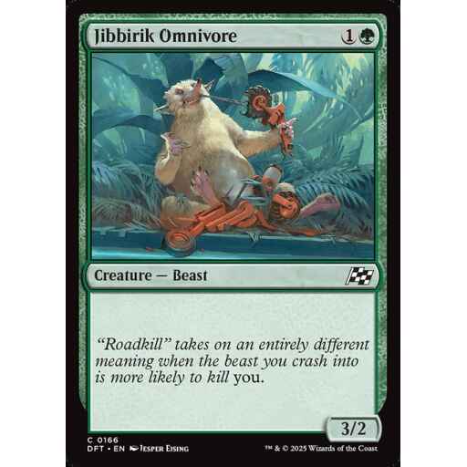 Aetherdrift - 166 - Jibbirik Omnivore - Common - G - Non-foil