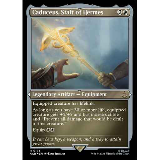 Assassin's Creed - 173 - Caduceus, Staff of Hermes - Rare - W - Non-foil