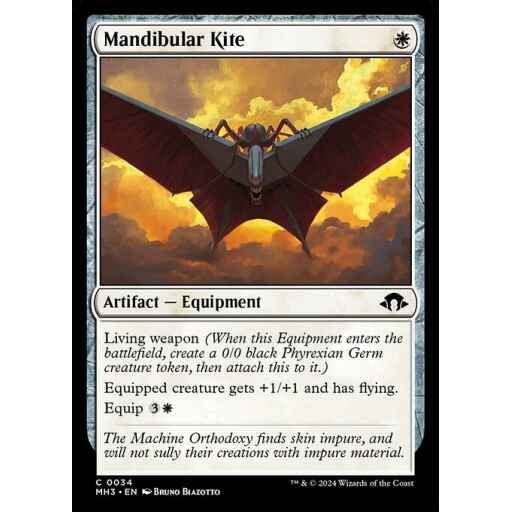 Modern Horizons 3 - 34 - Mandibular Kite - Common - W - Foil