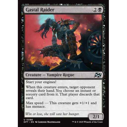 Aetherdrift - 86 - Gastal Raider - Uncommon - B - Non-foil