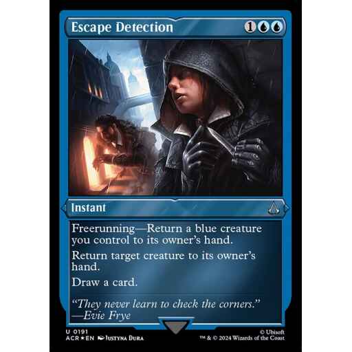 Assassin's Creed - 191 - Escape Detection - Uncommon - U - Non-foil