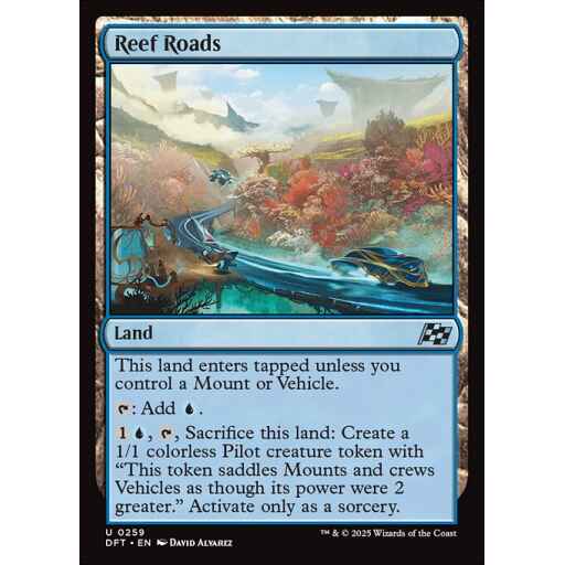 Aetherdrift - 259 - Reef Roads - Uncommon - C - Non-foil