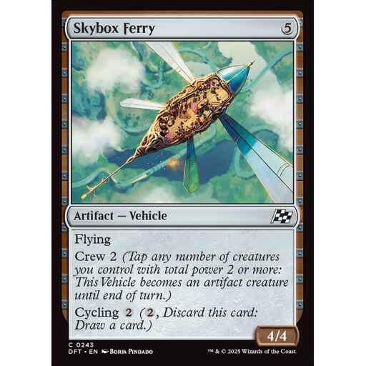 Aetherdrift - 243 - Skybox Ferry - Common - C - Foil