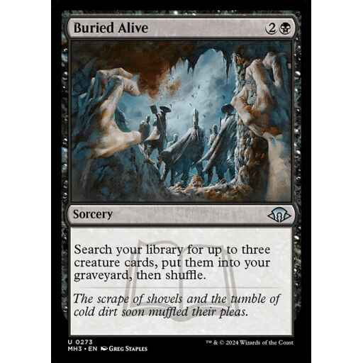 Modern Horizons 3 - 273 - Buried Alive - Uncommon - B - Non-foil