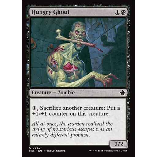 Foundations - 62 - Hungry Ghoul - Common - B - Foil