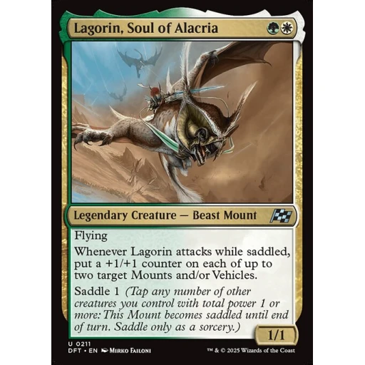 Aetherdrift - 211 - Lagorin, Soul of Alacria - Uncommon - WG - Non-foil