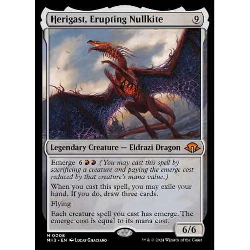 Modern Horizons 3 - 8 - Herigast, Erupting Nullkite - Mythic - C - Non-foil
