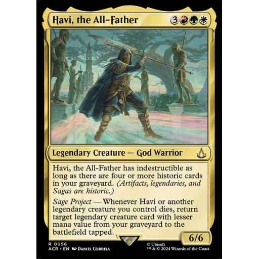 Assassin's Creed - 56 - Havi, the All-Father - Rare - Multi - Non-foil