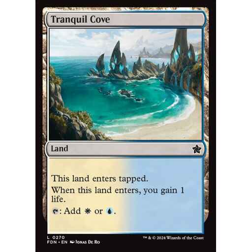 Foundations - 270 - Tranquil Cove - Common - C - Foil