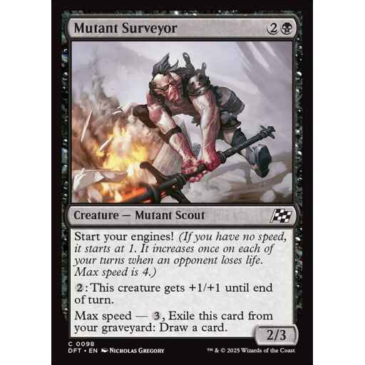 Aetherdrift - 98 - Mutant Surveyor - Common - B - Non-foil