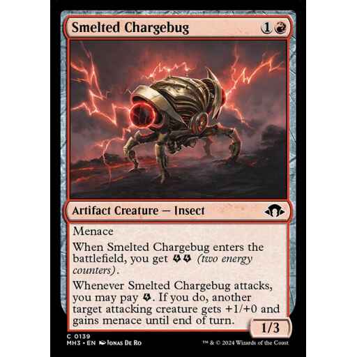 Modern Horizons 3 - 139 - Smelted Chargebug - Common - R - Foil