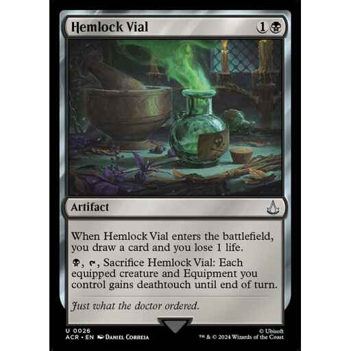 Assassin's Creed - 26 - Hemlock Vial - Uncommon - B - Non-foil