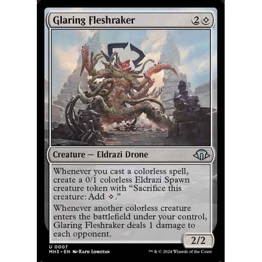 Modern Horizons 3 - 7 - Glaring Fleshraker - Uncommon - C - Non-foil